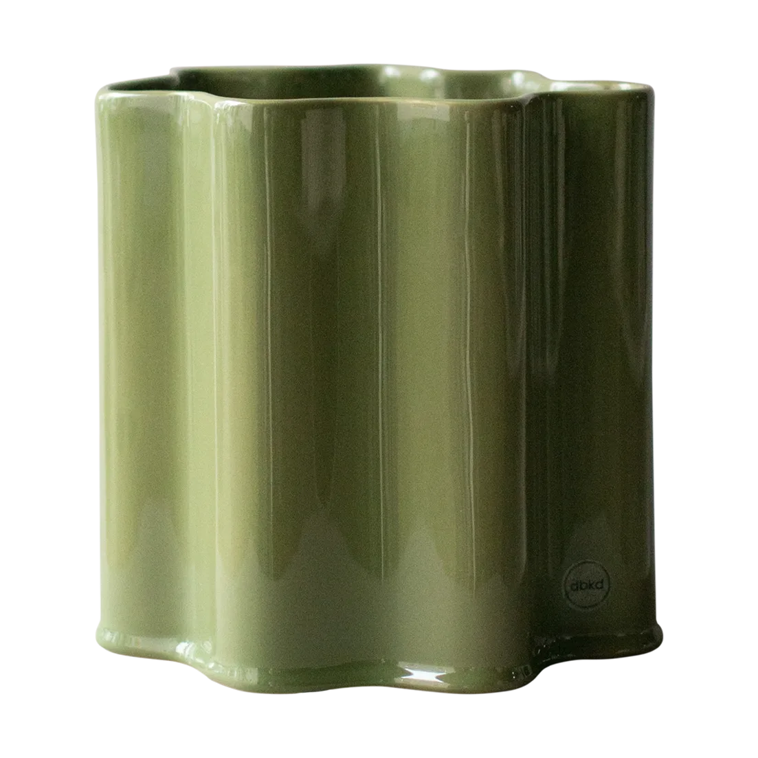 DBKD Filter krukke Shiny green, Ø18 cm
