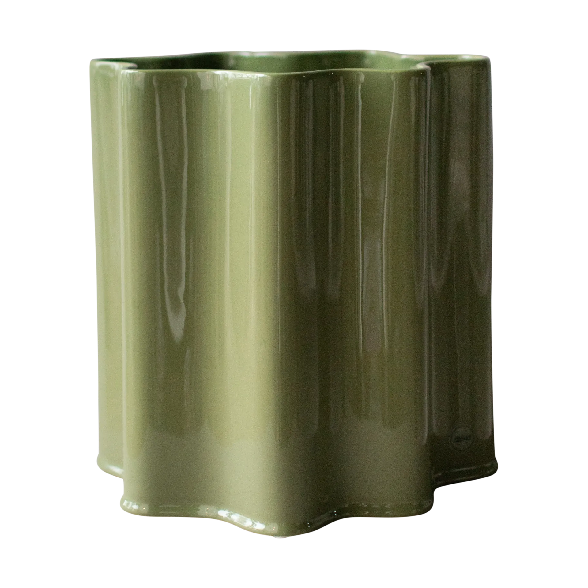 DBKD Filter krukke Shiny green, Ø25 cm