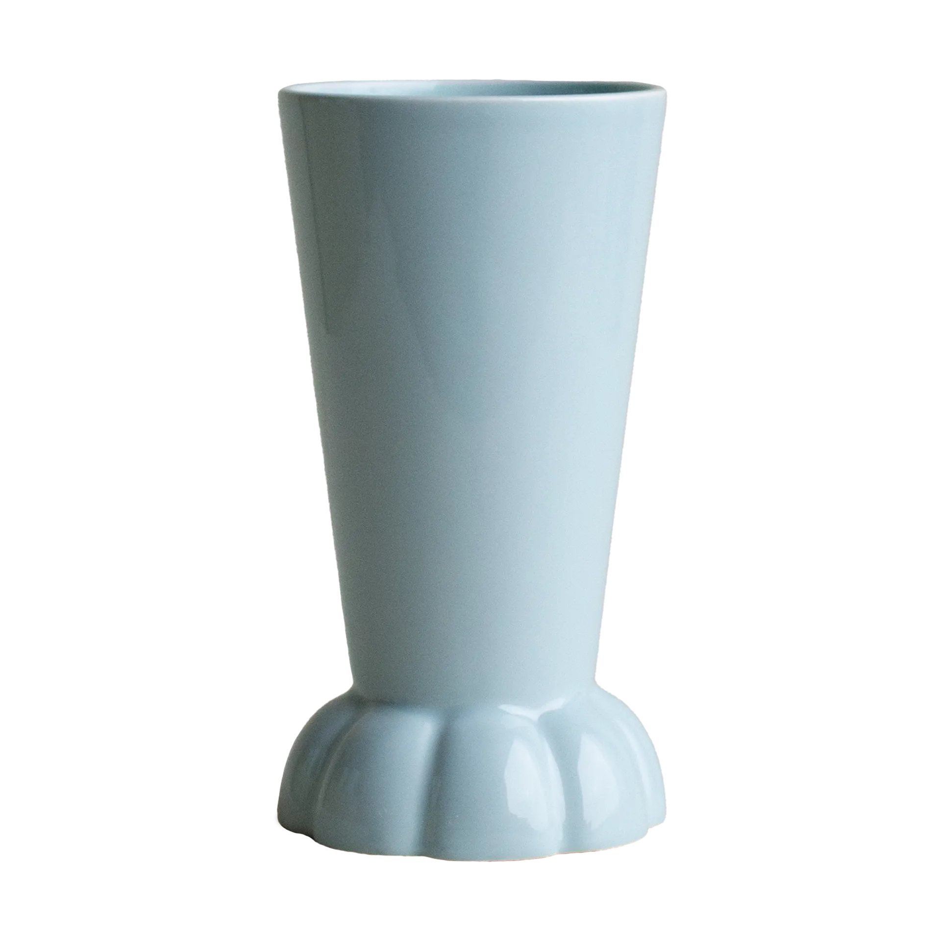 DBKD Flora vase 22 cm Light blue