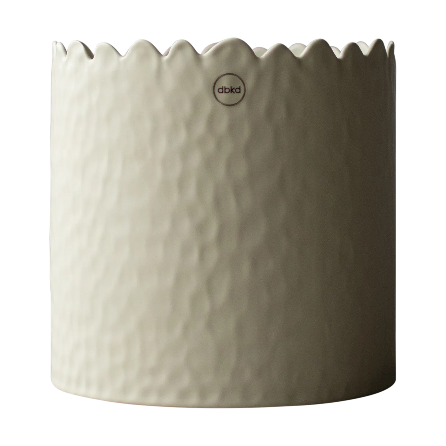 DBKD Flowery kruka &Oslash;20 cm Creme
