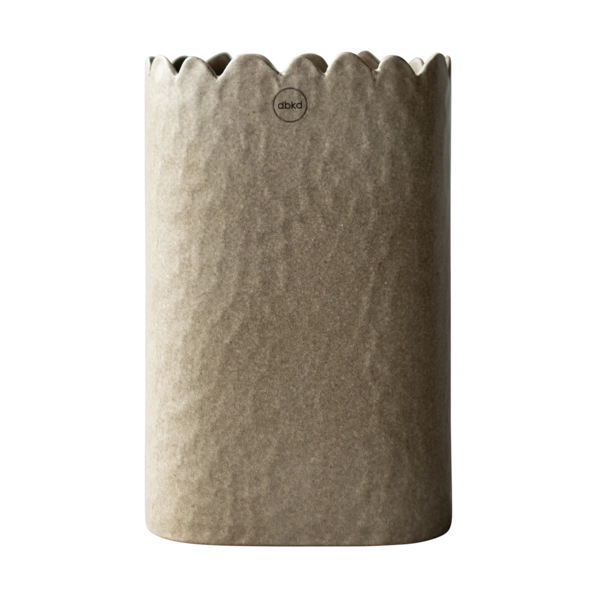 DBKD Flowery vas 20 cm Beige