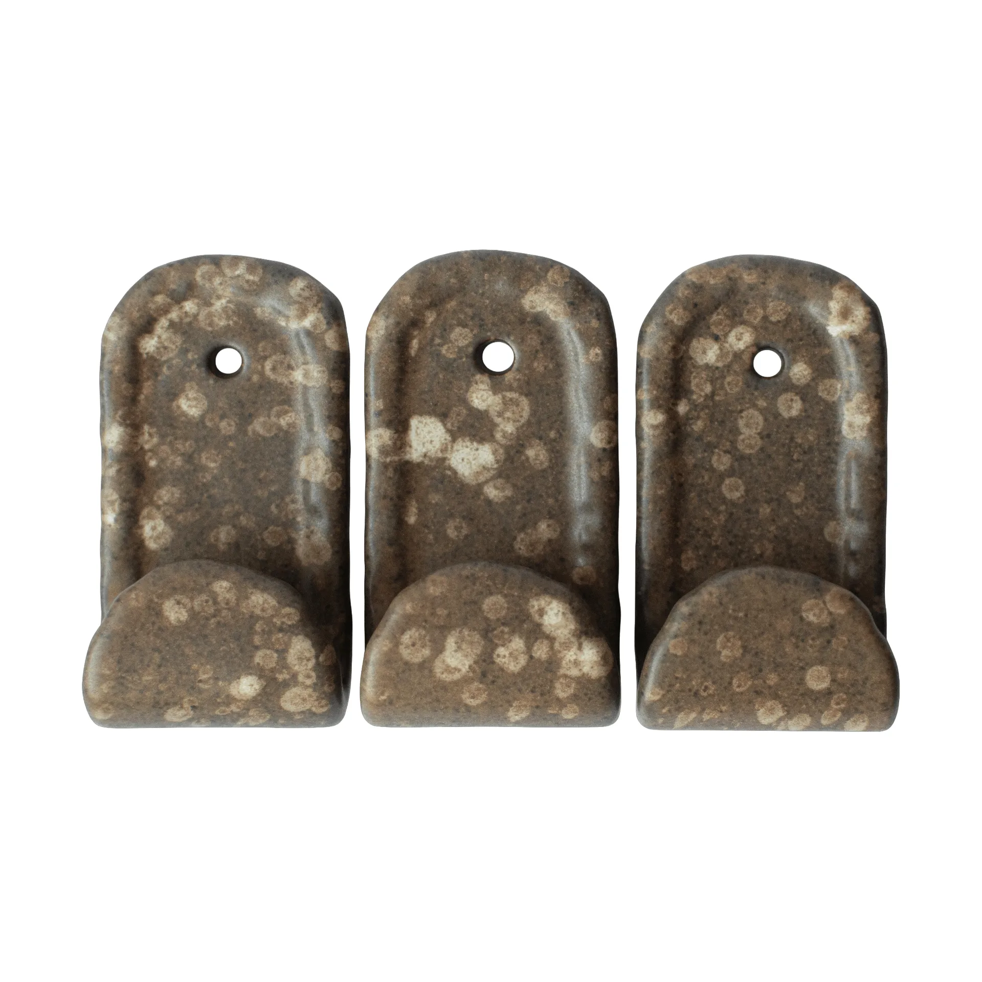 DBKD Hook kroge 3-pak Brown dot