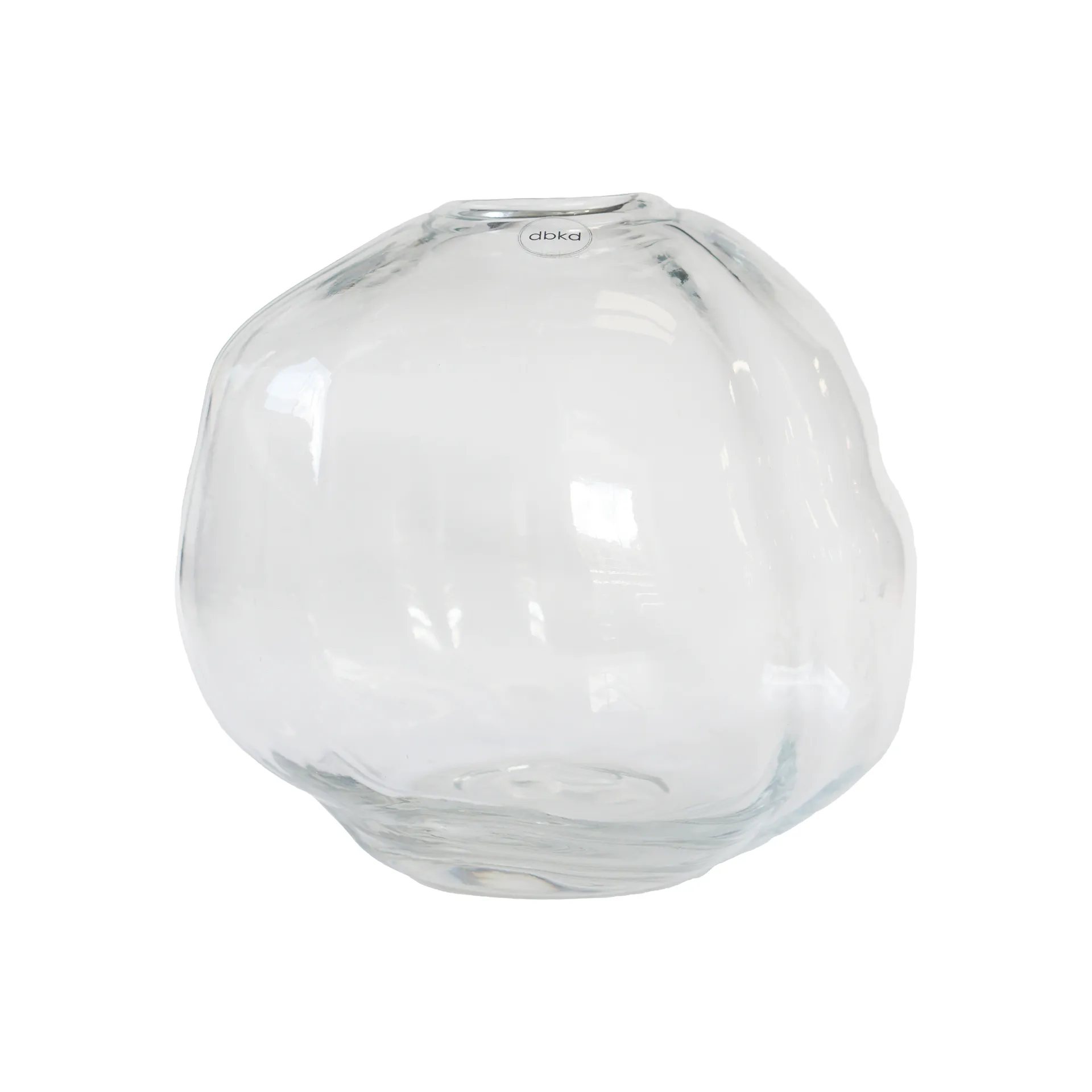 DBKD Pebble vas klar Liten &Oslash;20 cm