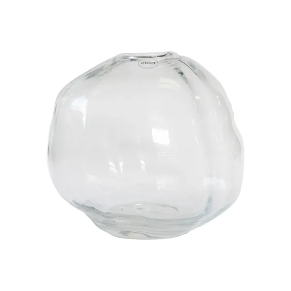 Pebble vas klar, Liten Ø20 cm