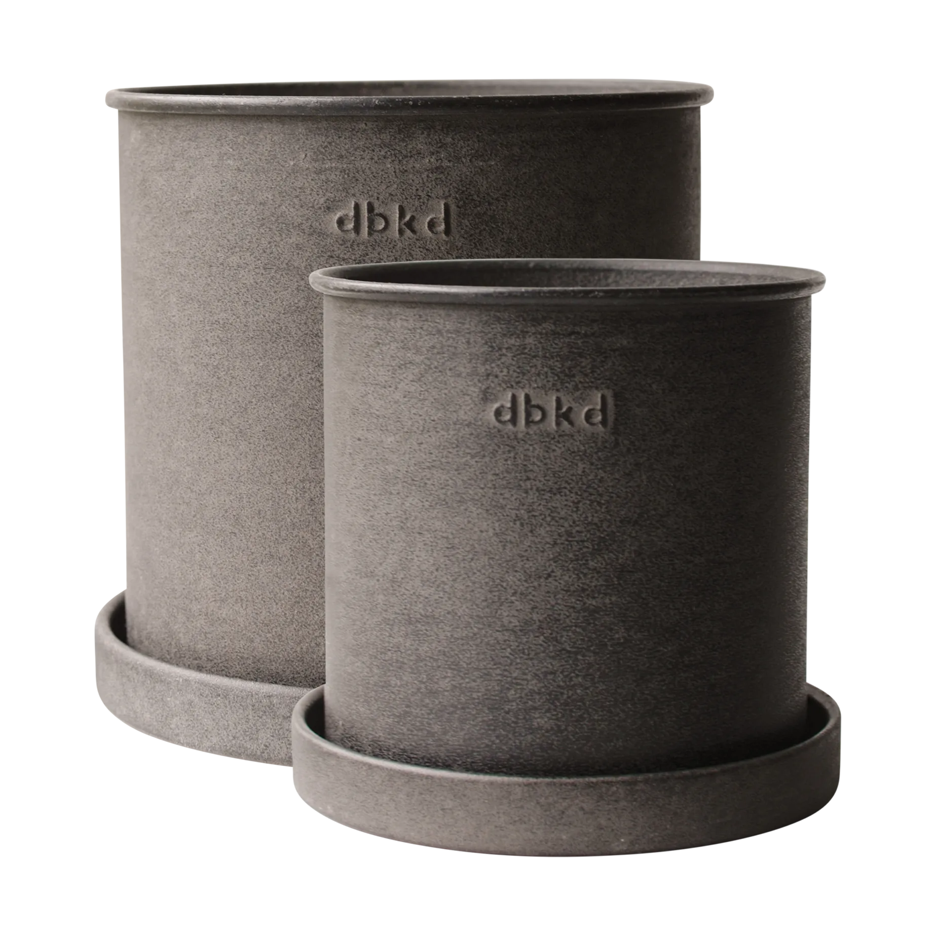 DBKD Plant Pot pot small lot de 2 Brown