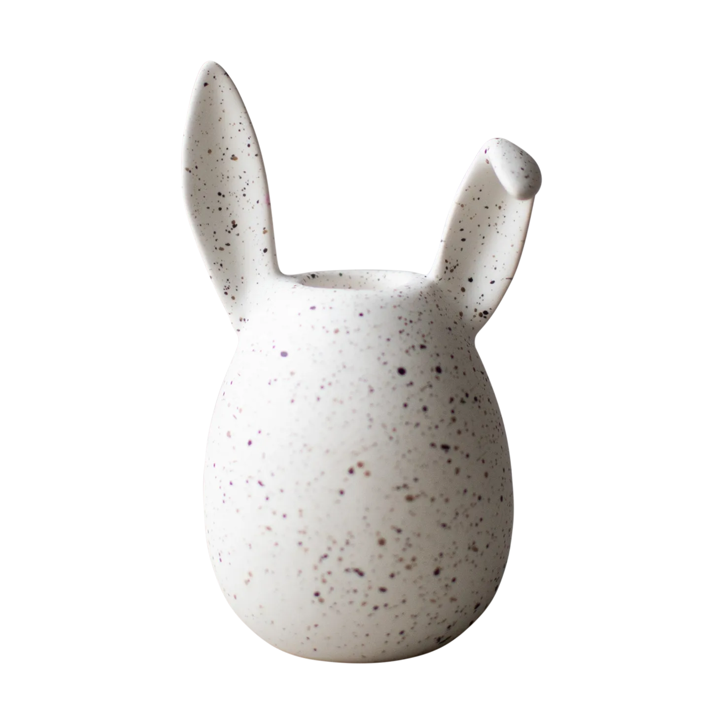 DBKD Rabbit ljusstake 13 cm White dot