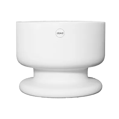 Soft kruka vit Ø15 cm, Liten