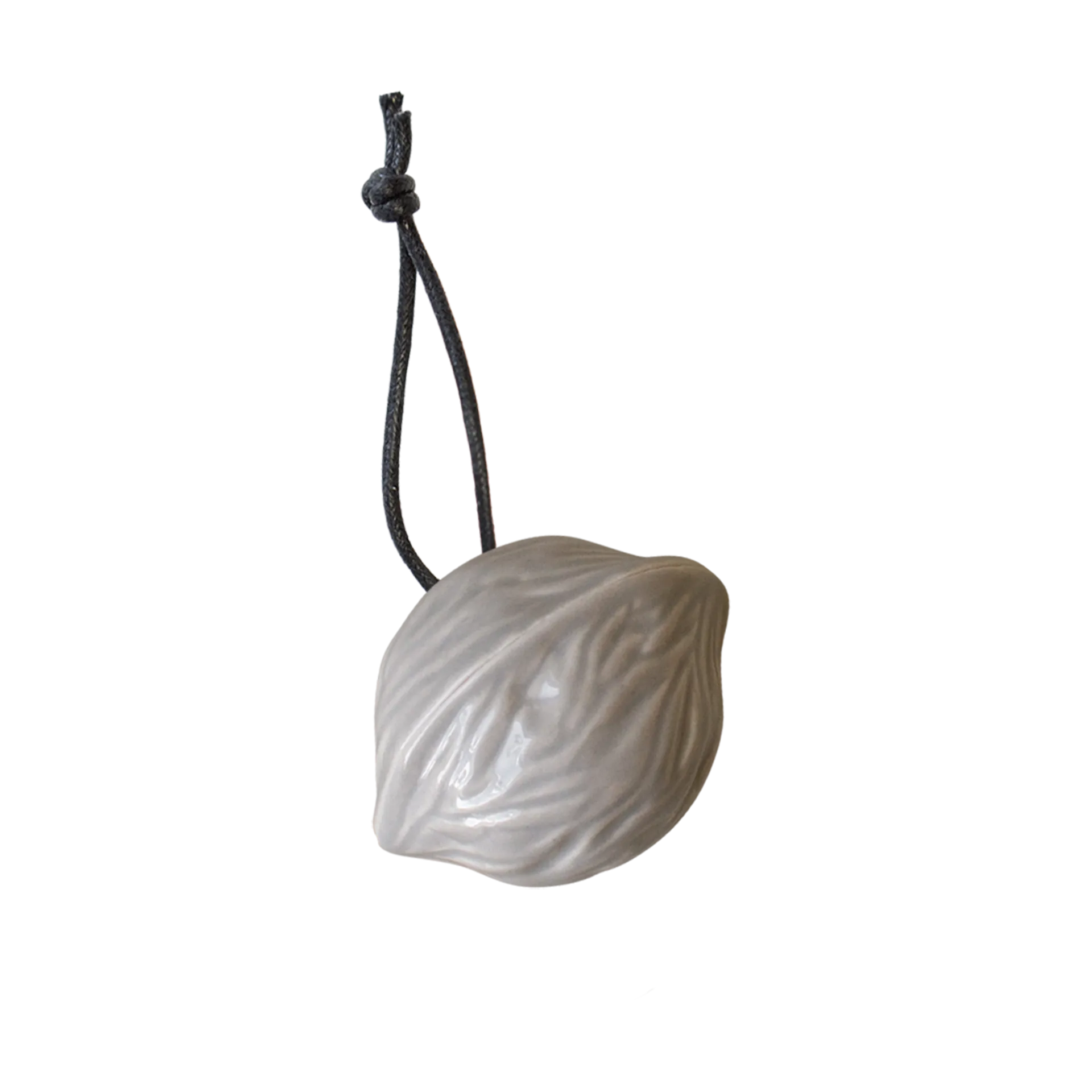 DBKD Suspension de sapin de Noël Hanging walnut Shiny mole