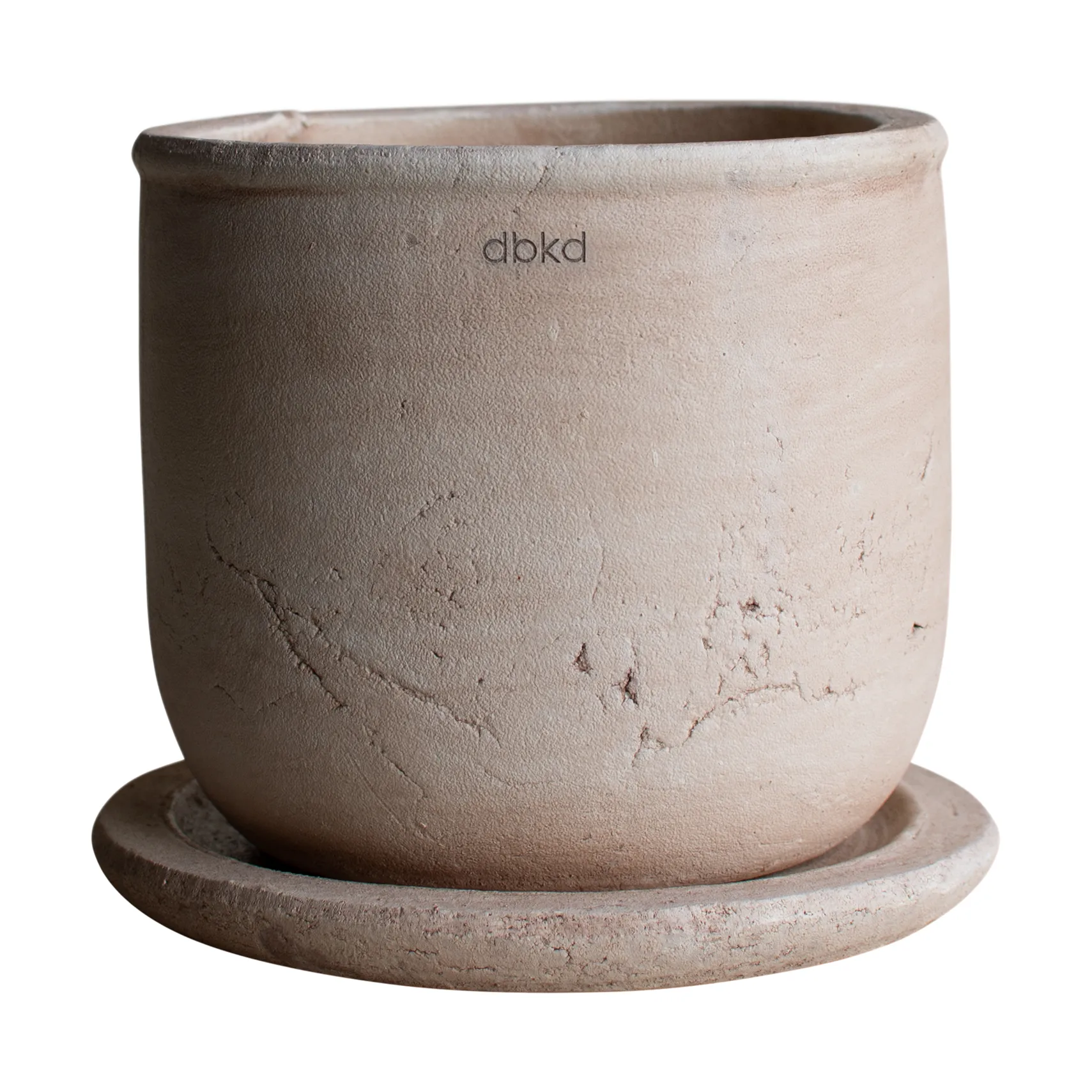 DBKD Terra krukke Sand, Ø18×18 cm