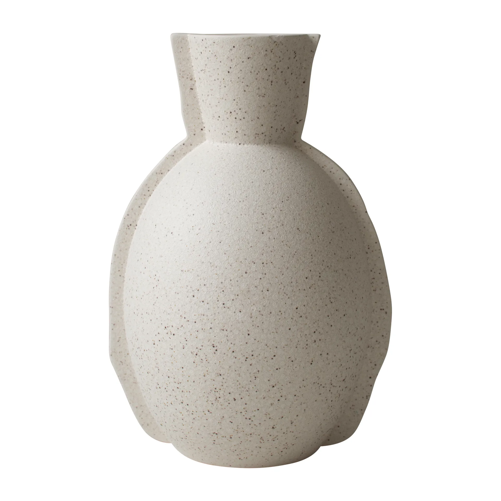 DBKD Vase Edge H30 cm Creme dot