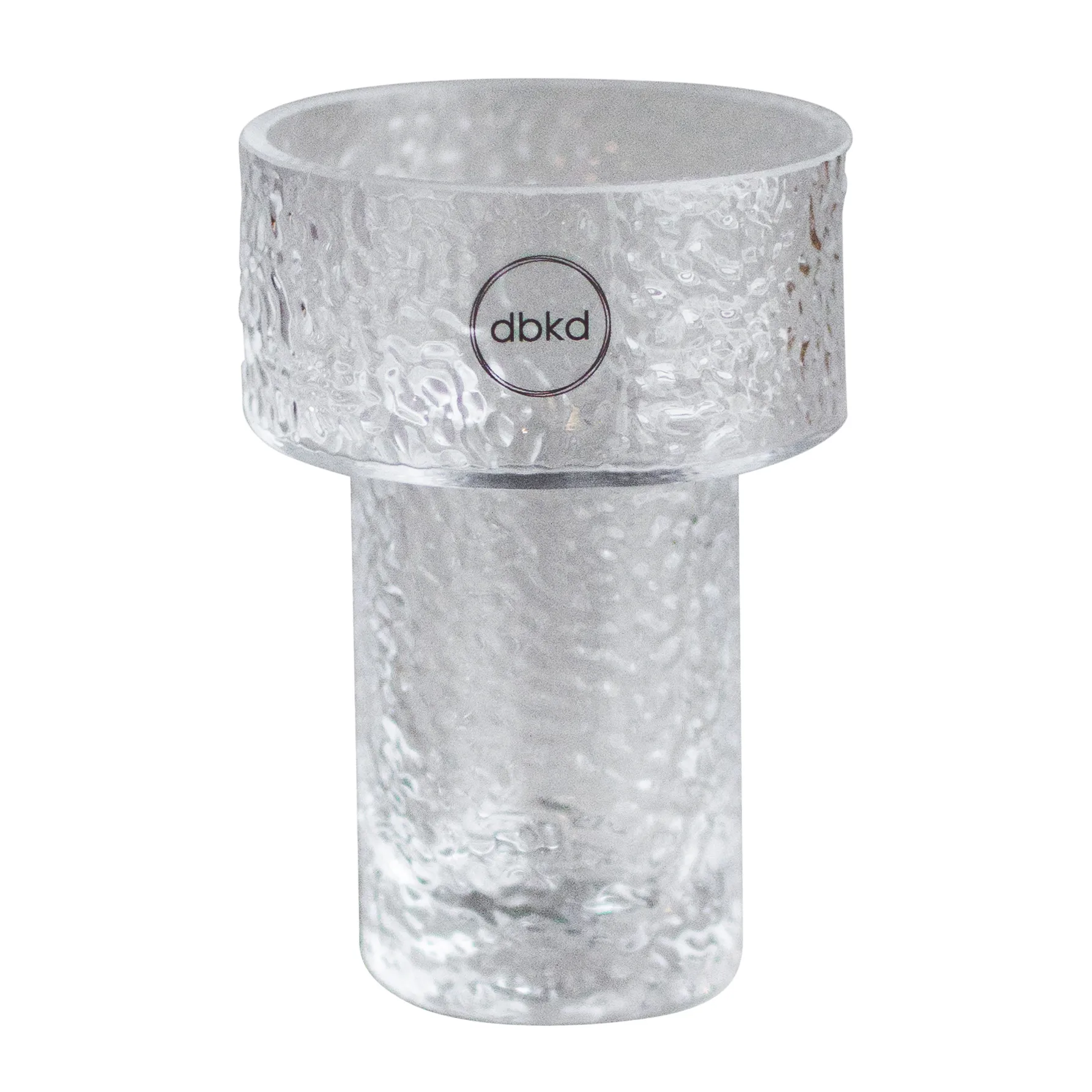 DBKD Vase en verre Keeper structuré — vue 4