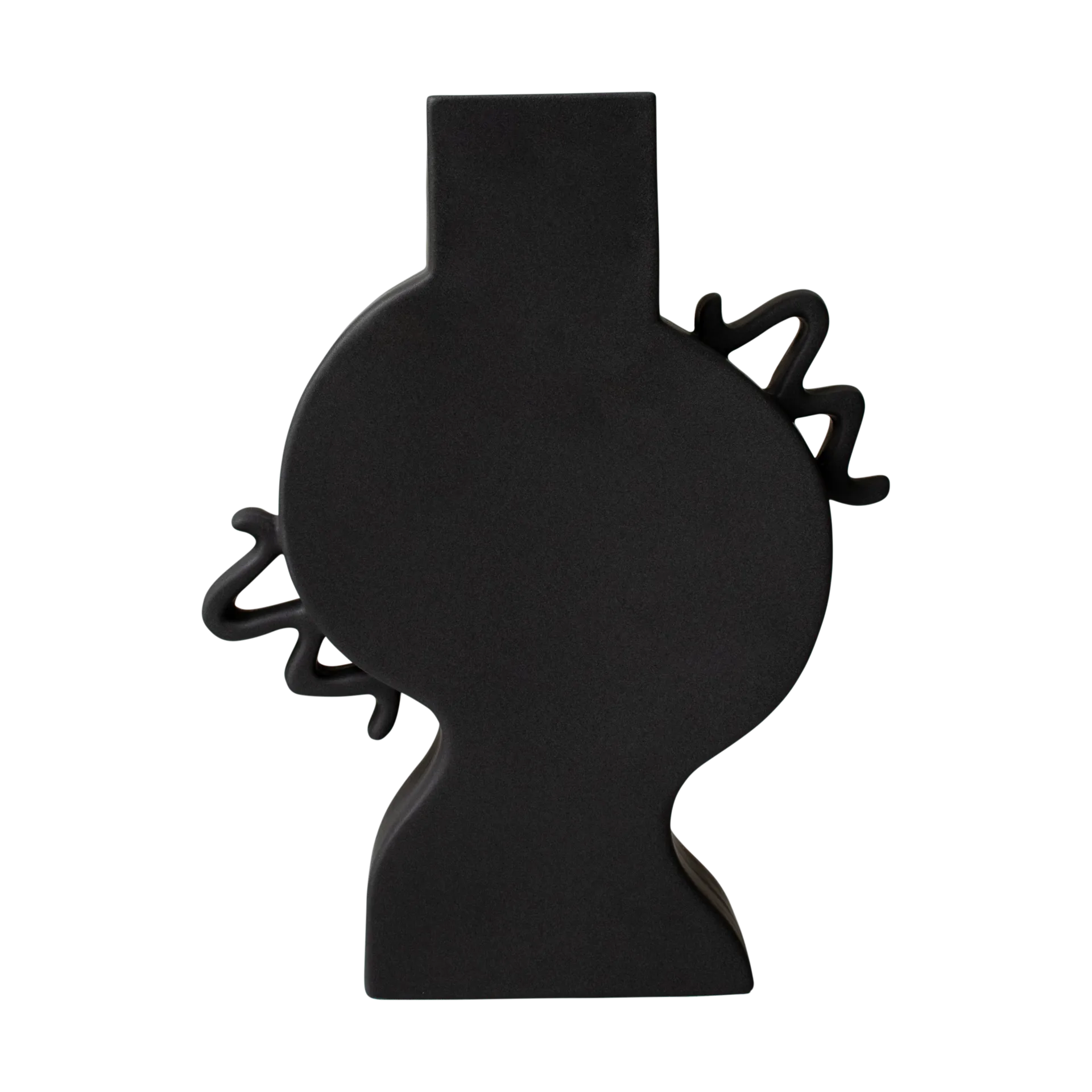 DBKD Vase plat Black — vue 4