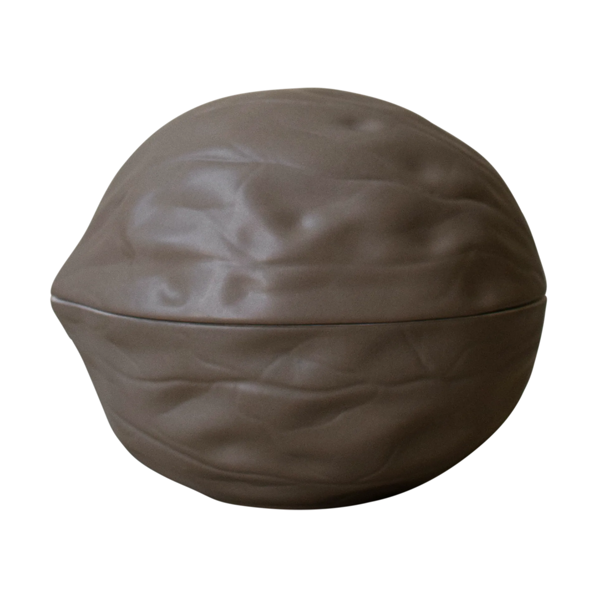 DBKD Walnut skål med låg Dust