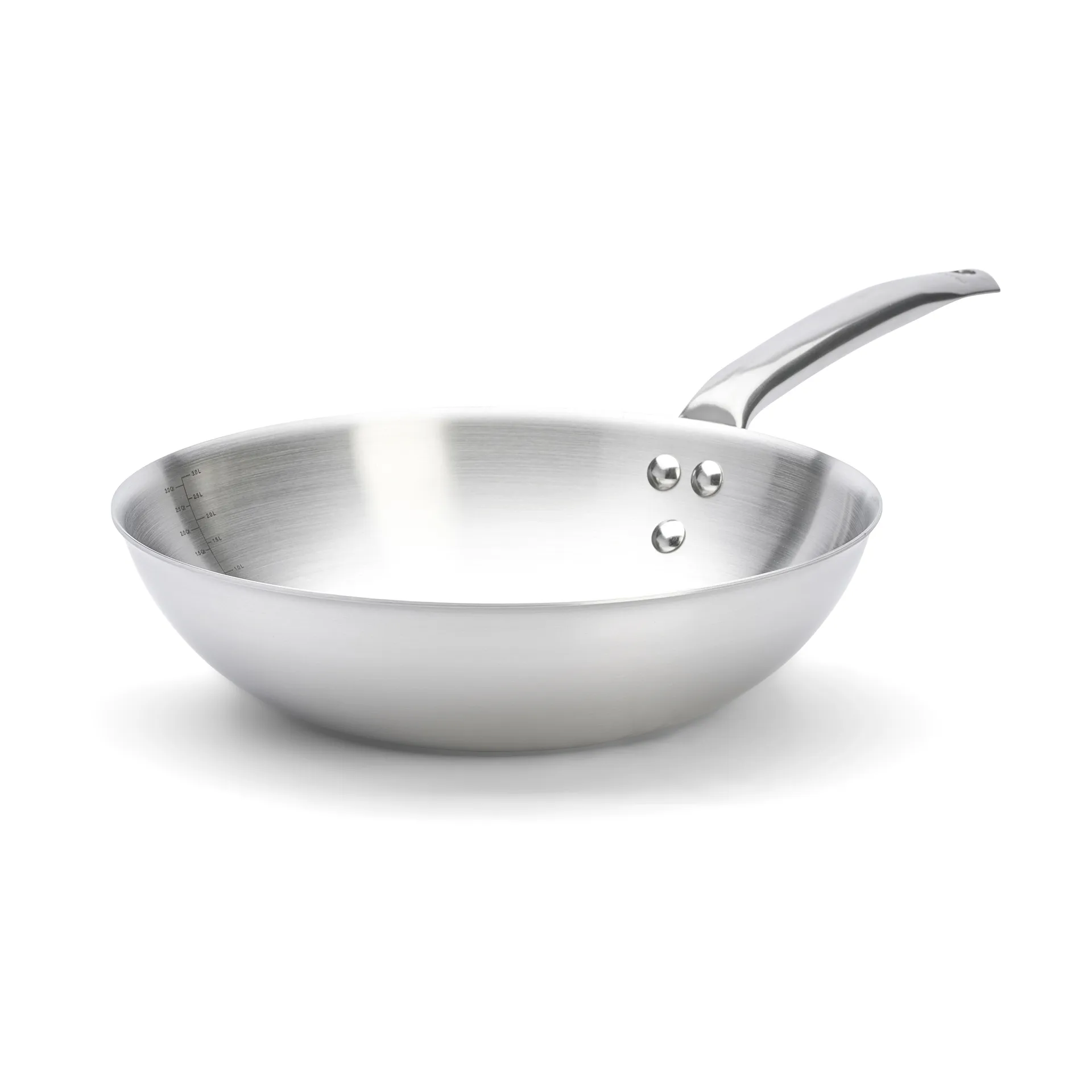 De Buyer Alchimy wok rustfrit stål Ø28 cm