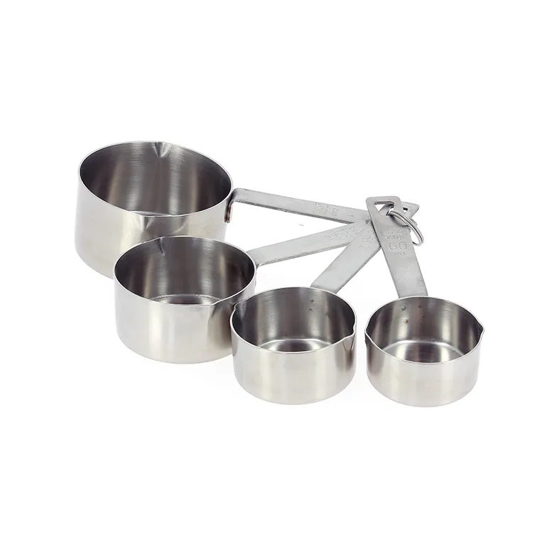 De Buyer De Buyer målebæger 60-250 ml 4 dele Rustfrit stål