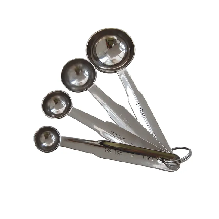 De Buyer De Buyer måleskeer 1-15 ml 4 dele Rustfrit stål
