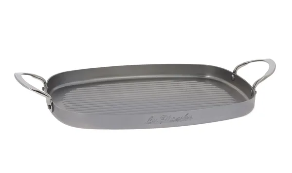 Mineral B grillplatta 2 handtag, 38x26 cm
