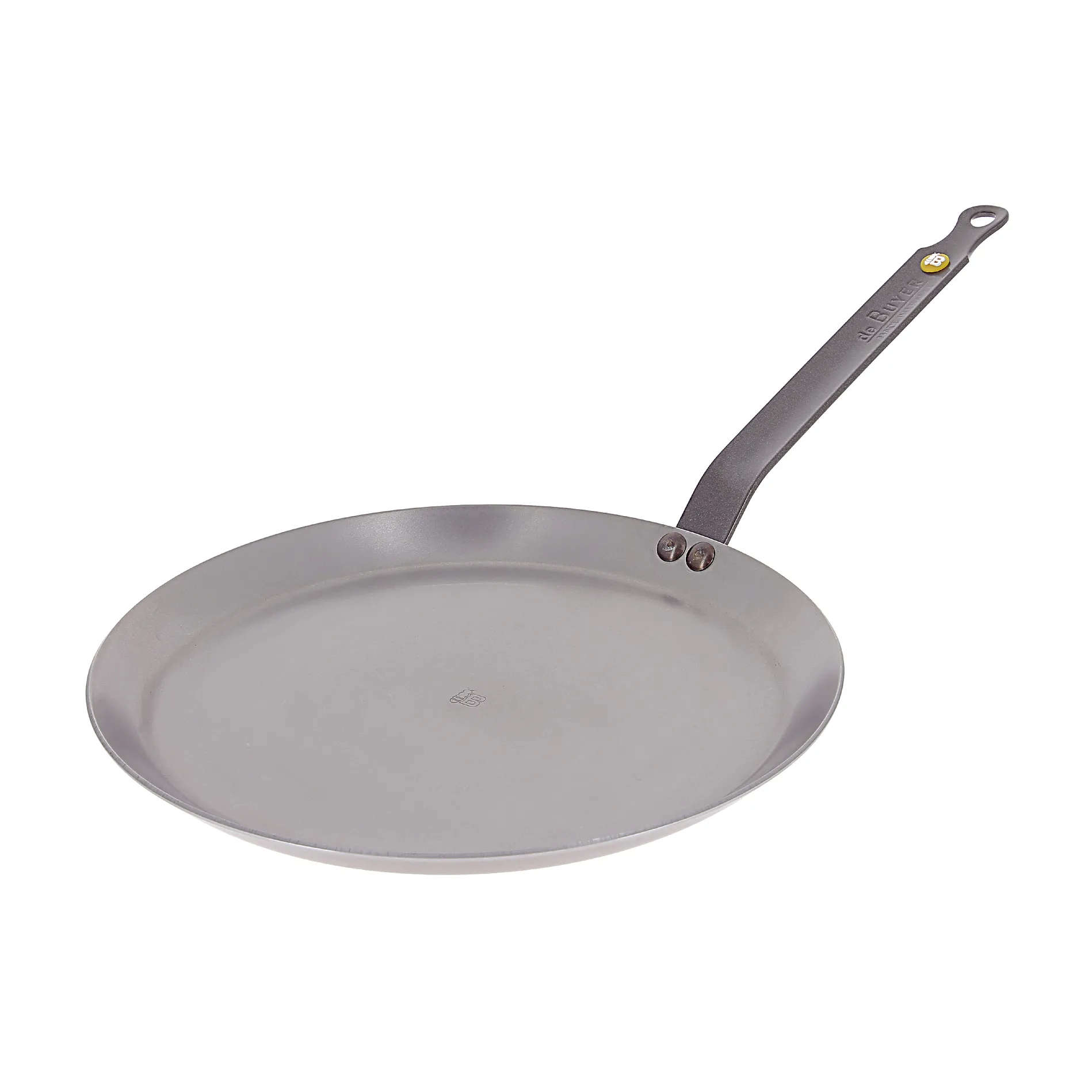 De Buyer Mineral B Element -krepppanna, tillverkad av kolstål, 24 cm