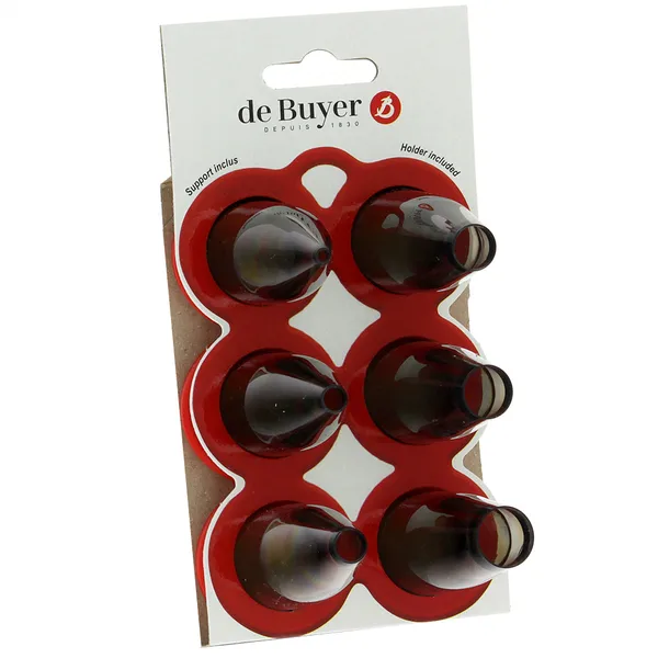Plain tyllset, 6-pack