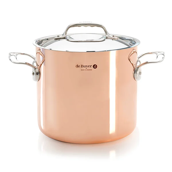 Prima Matera hög gryta med lock induktion, 20 cm