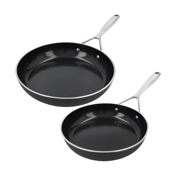 Alu Plus 3 Ceraforce stekpanneset keramisk 3-ply, 2 delar