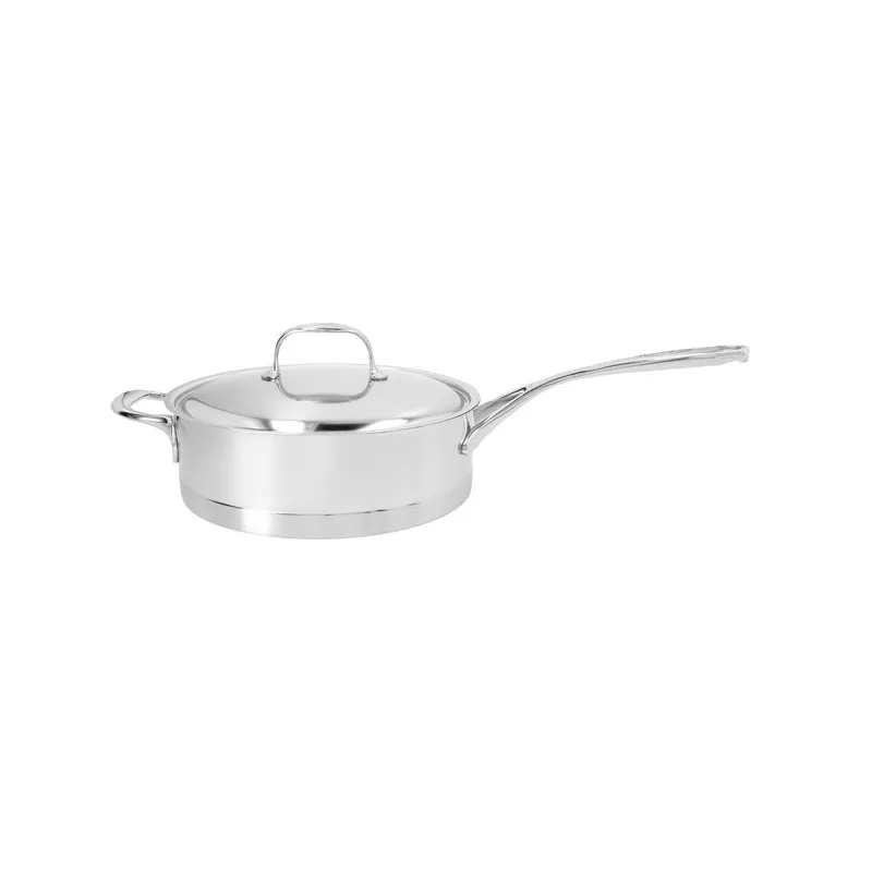 Demeyere Atlantis 7 sauterpande med låg rustfrit stål Ø24 cm
