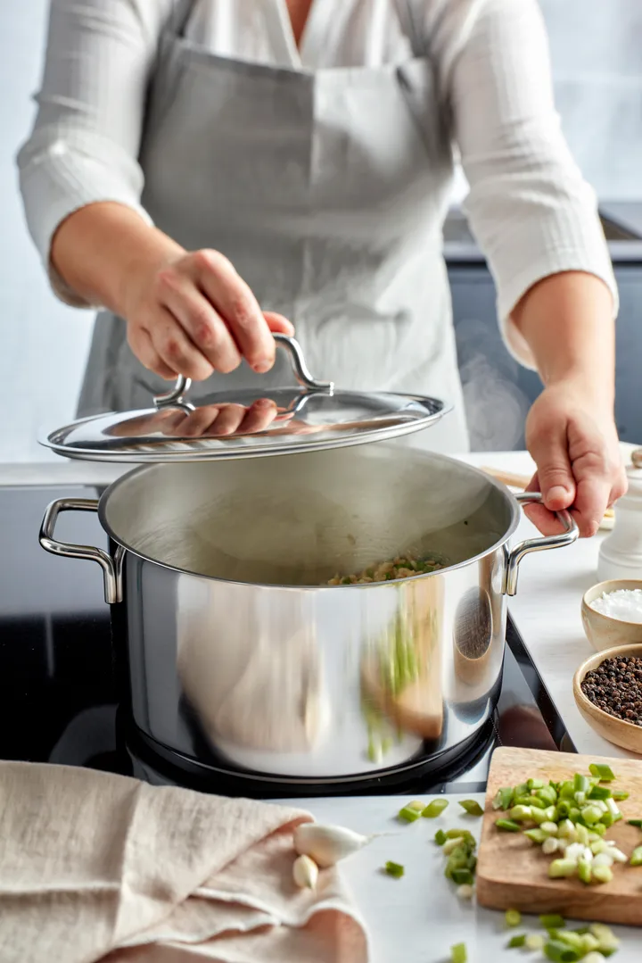 Demeyere Apollo 7 pot low stainless steel - Demeyere