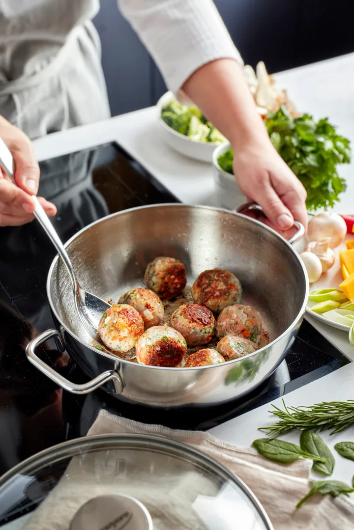 Demeyere Apollo 7 serving pan stainless steel - Demeyere