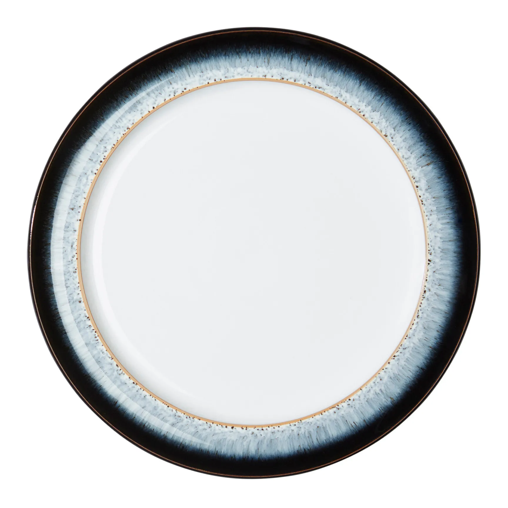 Denby Halo bord 24,5 cm Blauw-grijs-zwart