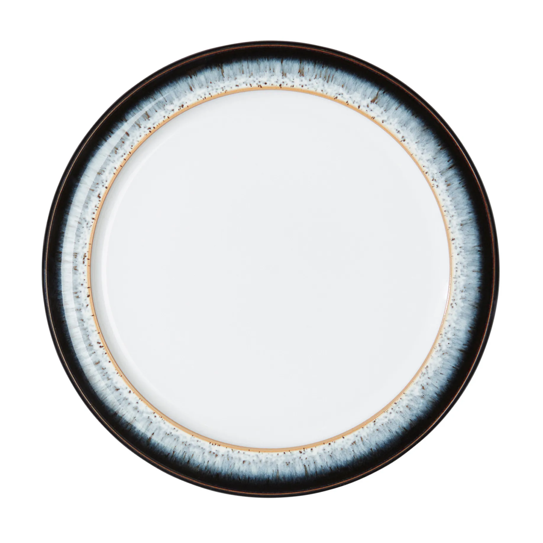 Denby Halo tallrik 20,5 cm Bl&aring;-gr&aring;-svart