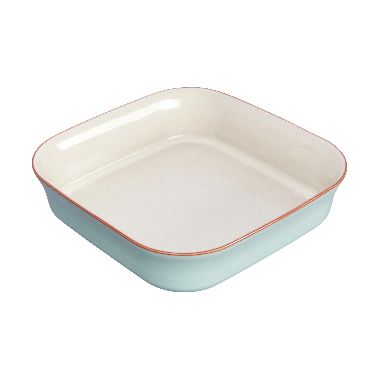 Denby Heritage Pavilion ovnfast fad Blå-beige, firkantet