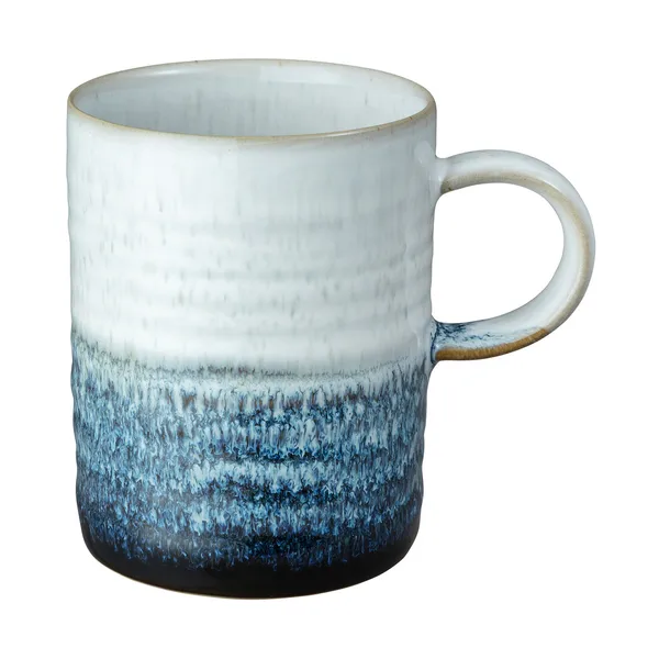 Kiln blue ridged mugg, 41 cl