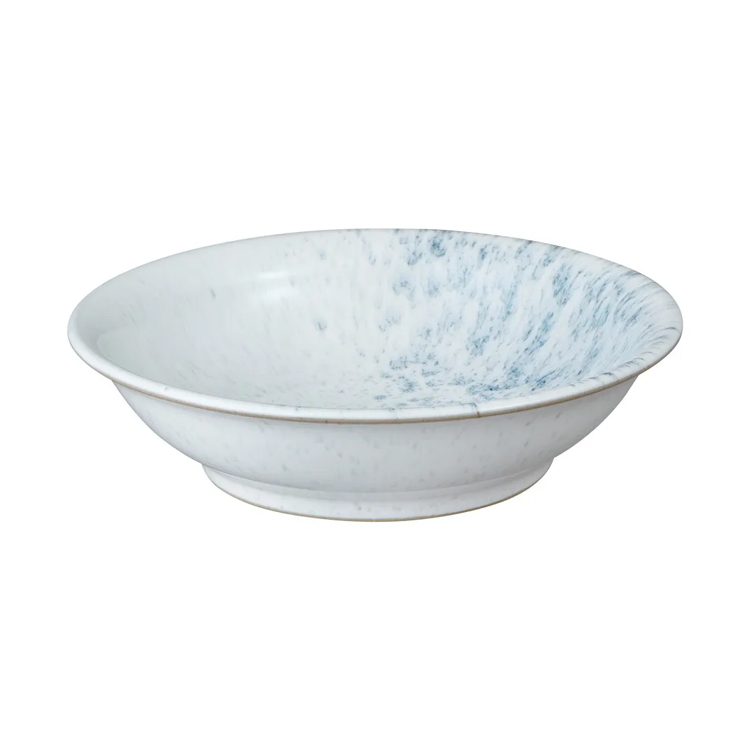Denby Kiln blue shallow skål medium Ø15,5 cm