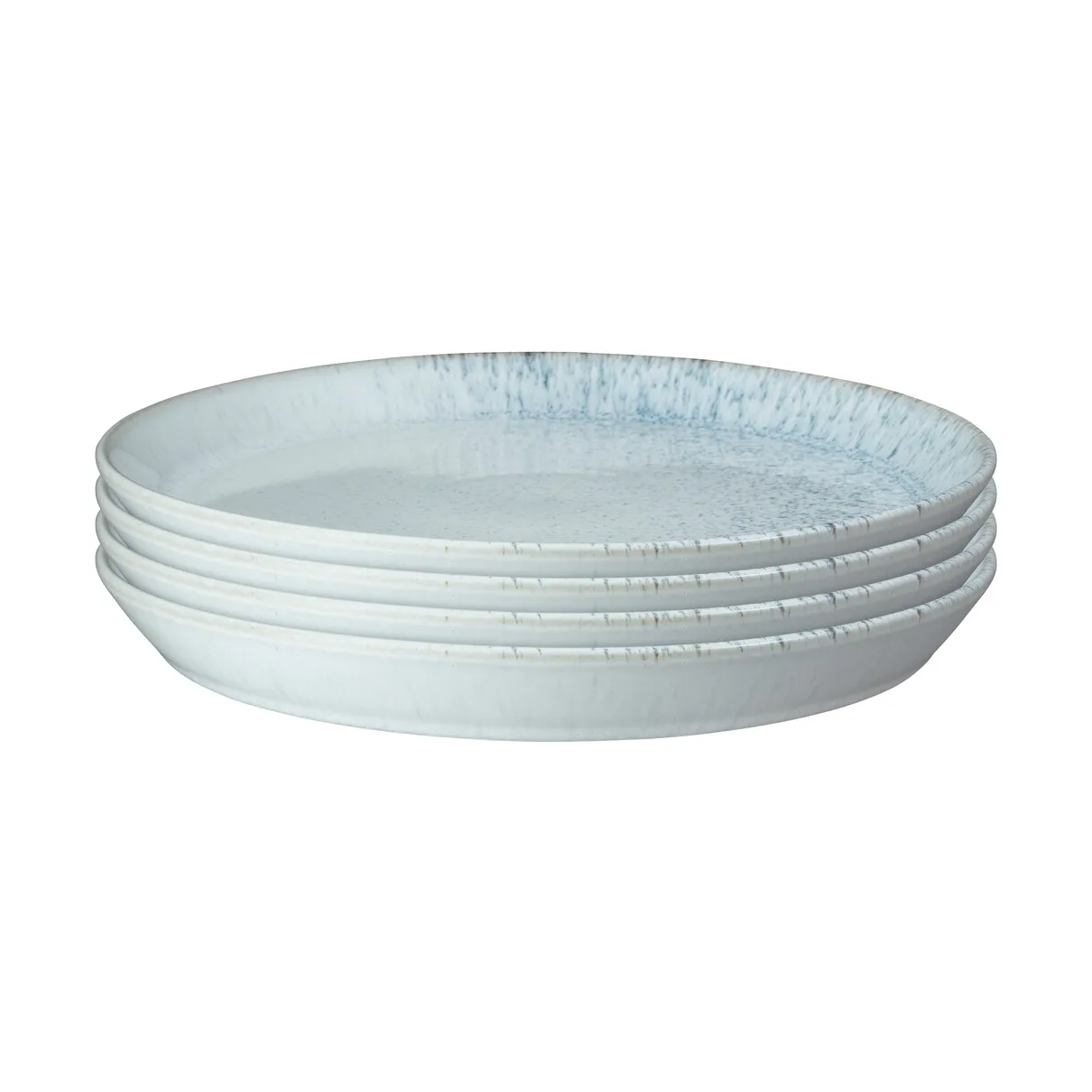 Denby Kiln blue tallerken 4-pak Large, Ø26 cm