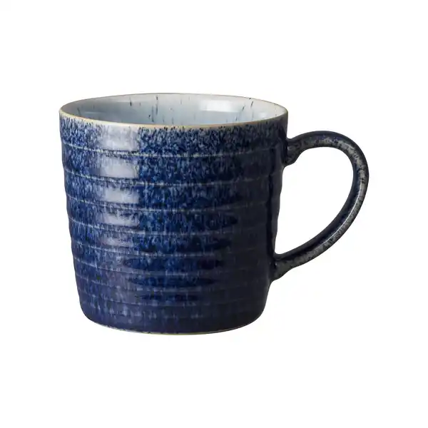 Studio Blue räfflad mugg 40 cl, Cobalt-pebble