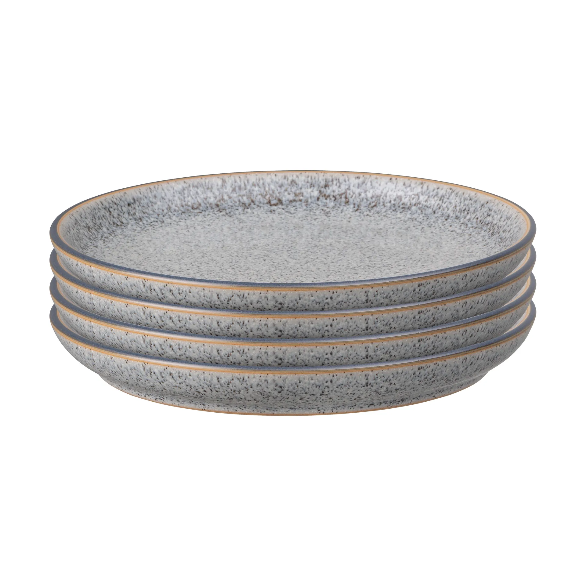 Denby Studio Grey tallerken 21 cm 4-pak Granite
