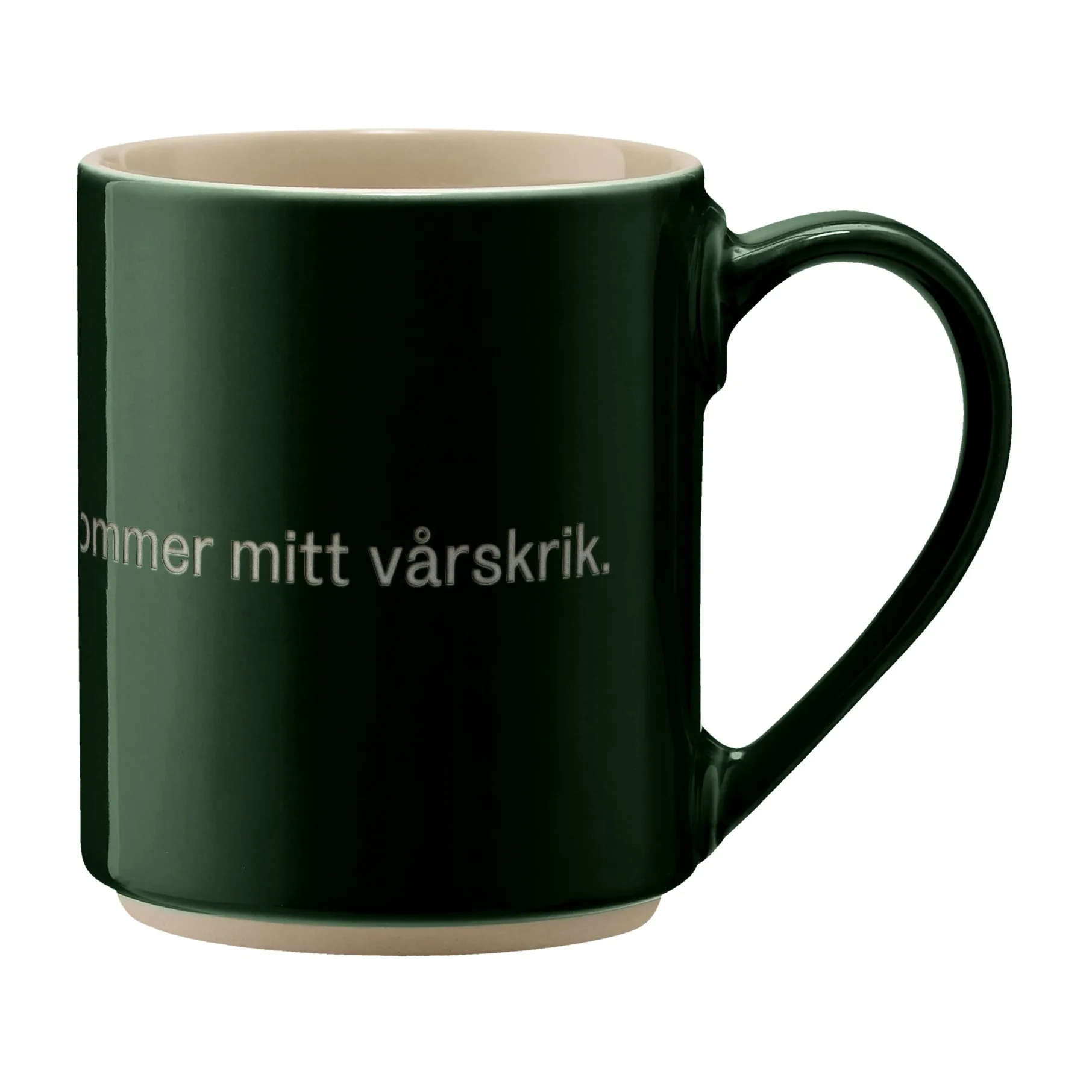 Design House Stockholm Astrid Lindgren mugg, h&aring;ll f&ouml;r &ouml;rona Svenskt text