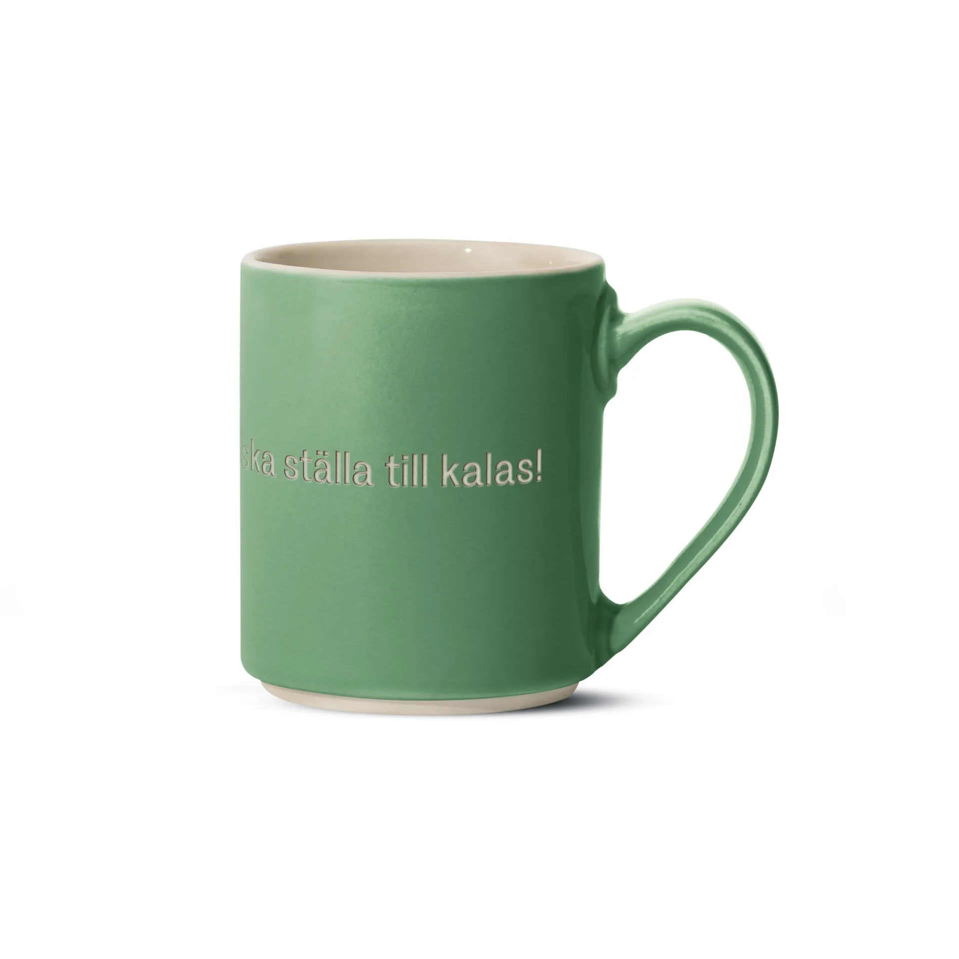 Design House Stockholm Astrid Lindgren mugg, jag vet en som ska&hellip; Svensk text