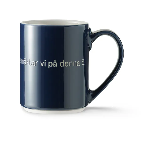 Astrid Lindgren mugg, utan snus i två dagar, Svensk text