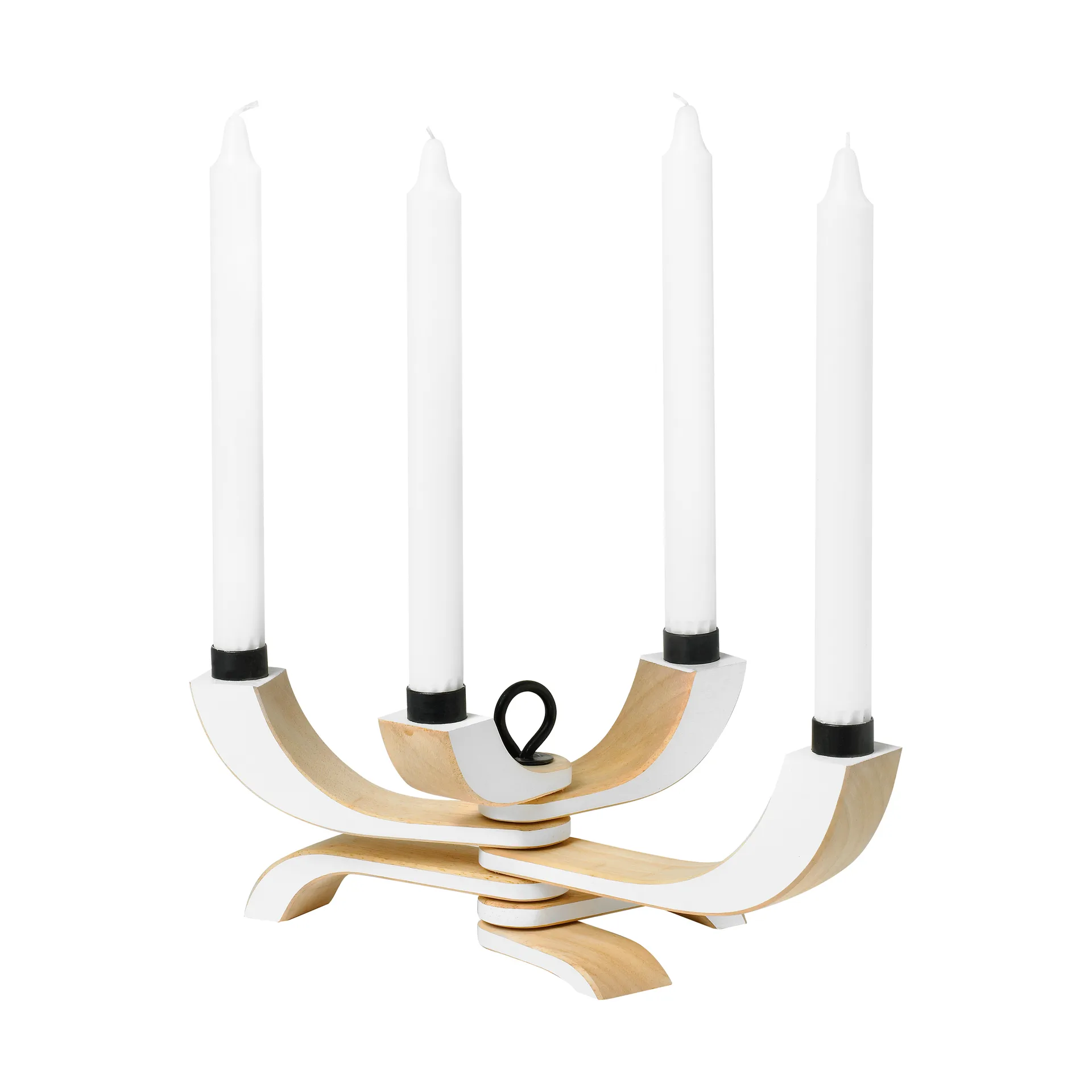 Design House Stockholm Bougeoir à 4 branches Nordic Light blanc