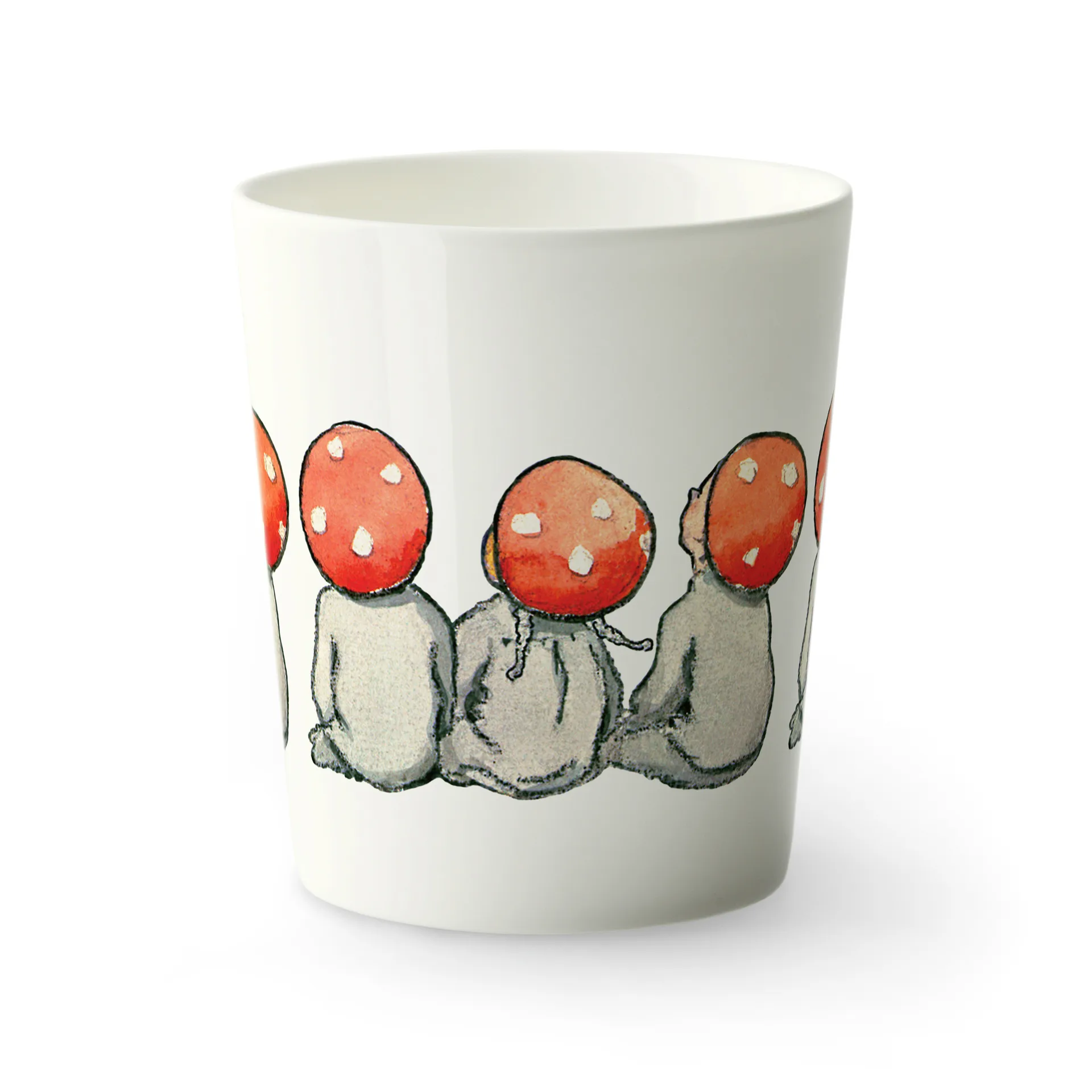 Design House Stockholm Elsa Beskow Mugg 28 Cl Children Of The Forest - Kaffekoppar Benporslin Multi