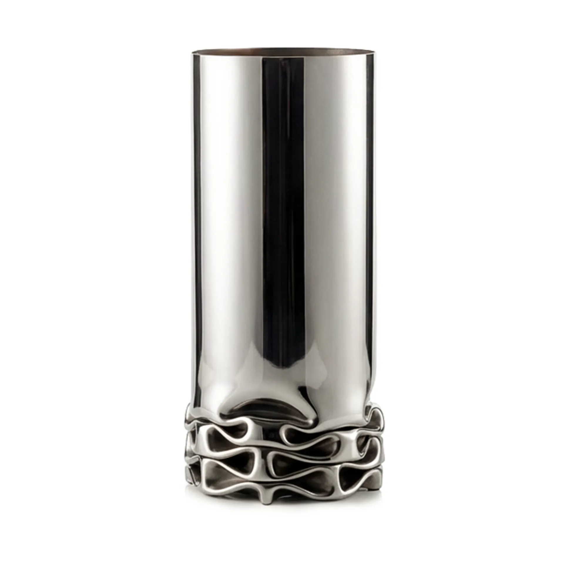 Design House Stockholm Hydraulic vase Stainless steel, 33 cm
