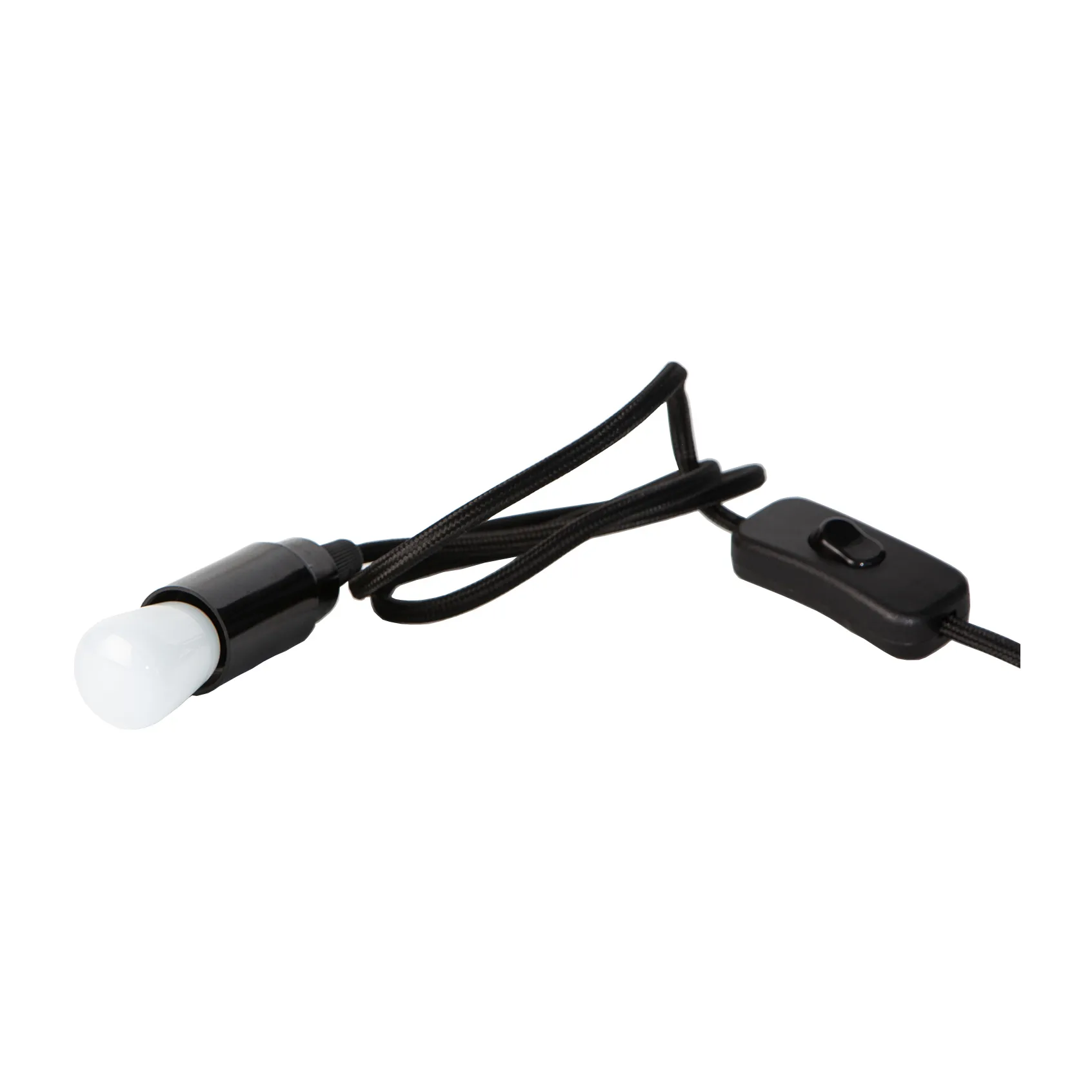 Design House Stockholm Lampe Block mini lightkit noir