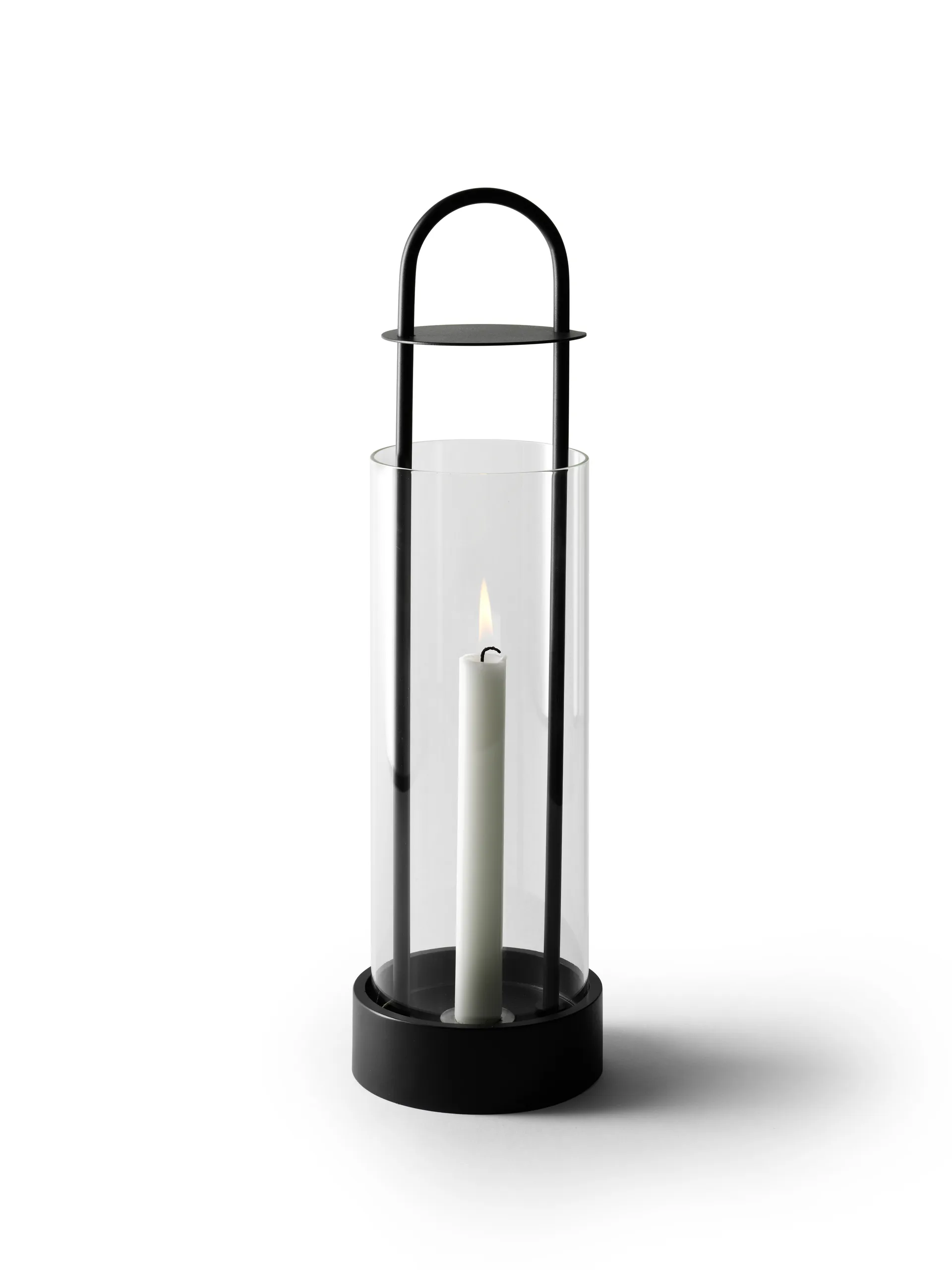 Design House Stockholm Lotus windlicht zwart
