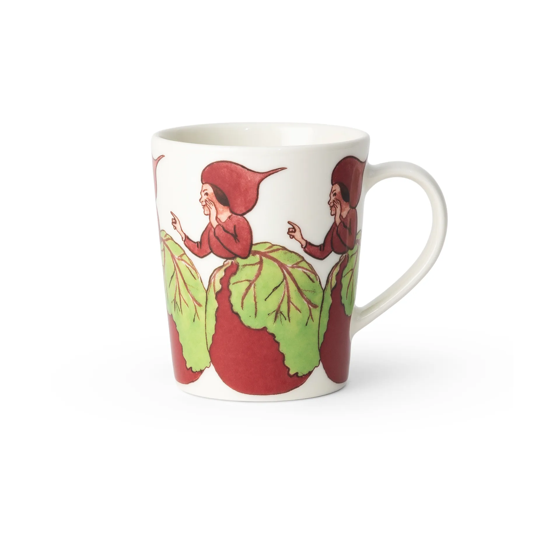 Design House Stockholm Mrs Beetroot krus 28 cl, med hank