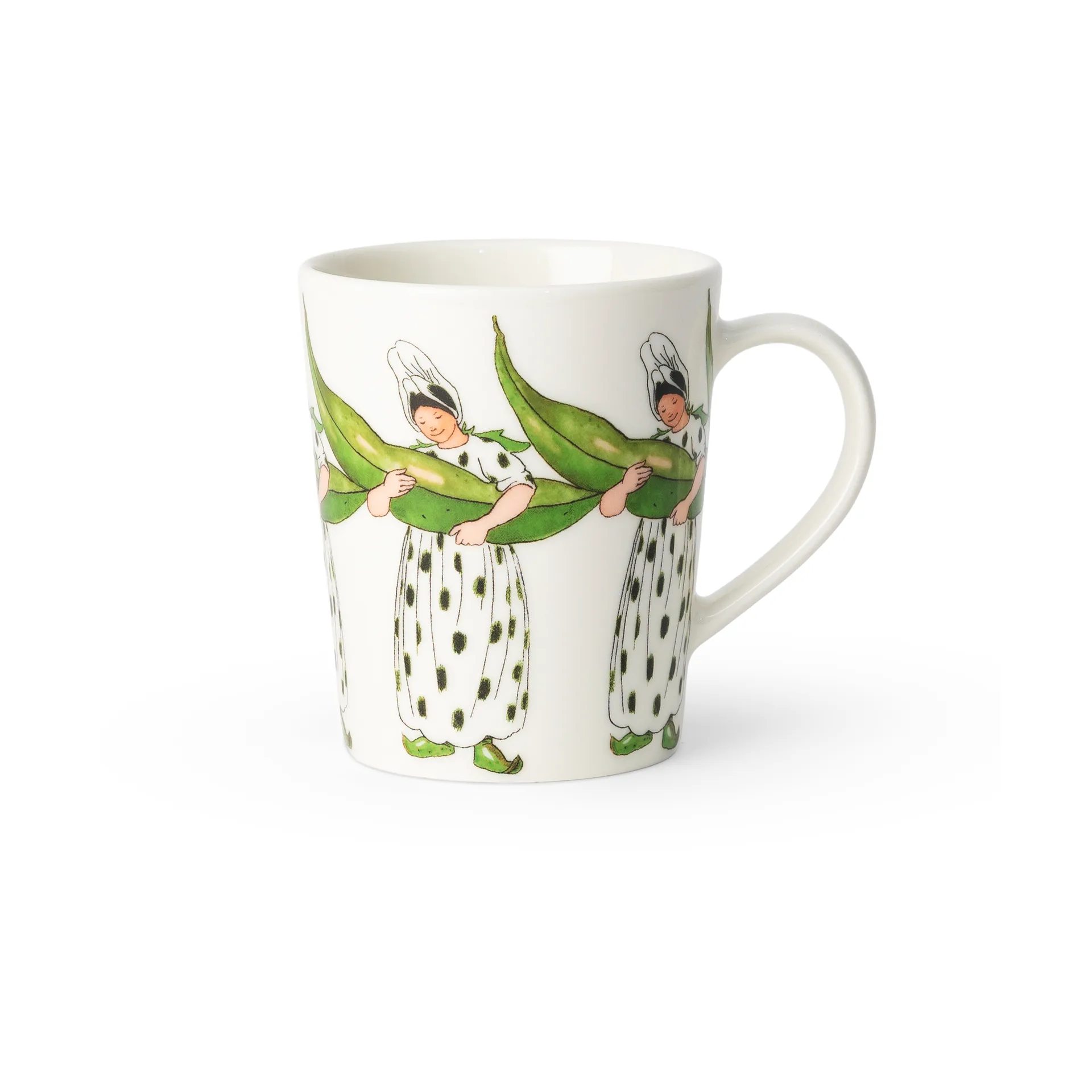 Design House Stockholm Mrs Broad Bean krus 28 cl, med hank