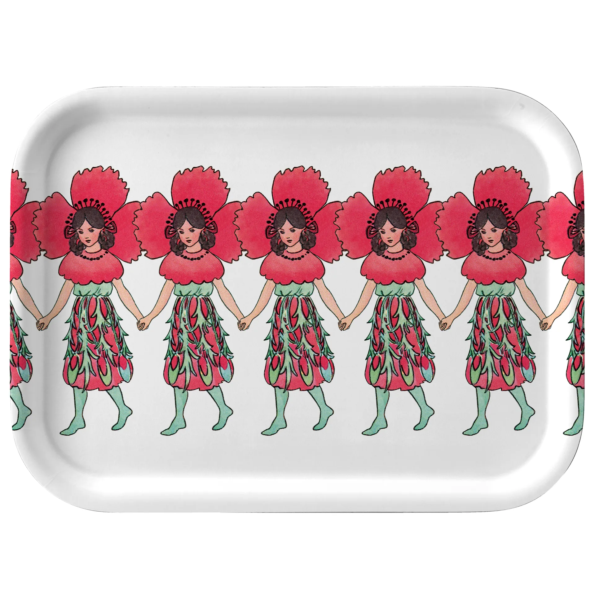 Design House Stockholm Plateau Poppy coquelicot