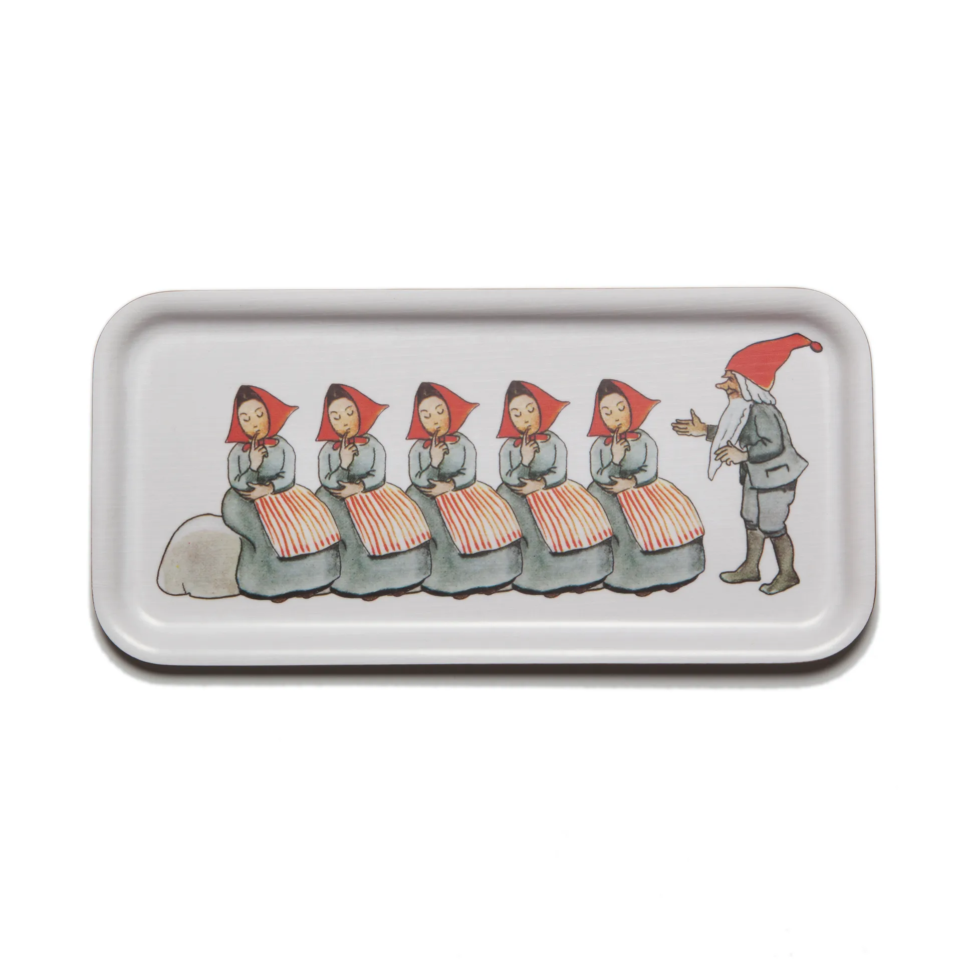Design House Stockholm Tomtemor & far bakke firkantet 28x13 cm billede