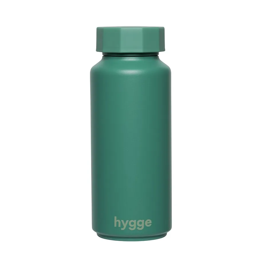Design Letters Bouteille isotherme Design Letters Hygge-vert foncé