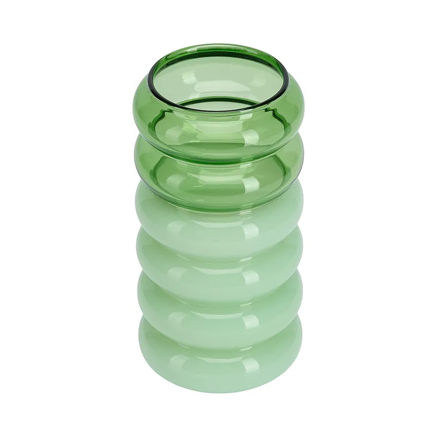 Design Letters Bubble 2-i-1 vase og lysestage 13,5 cm Green billede